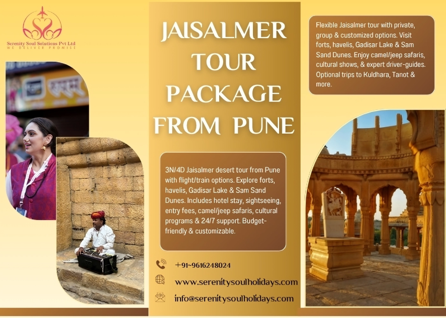 Jaisalmer Tour Package From Pune