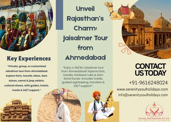 Jaisalmer Tour Package From Ahmedabad