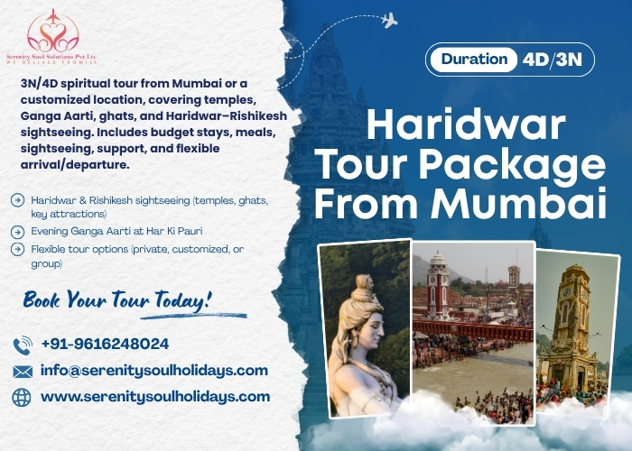 Haridwar Tour Package From Mumbai