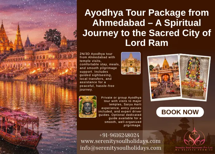 Ayodhya Tour Package From Ahmedabad