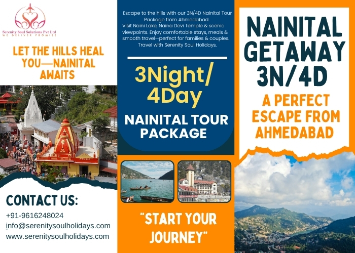 Nainital Tour Package From Ahmedabad