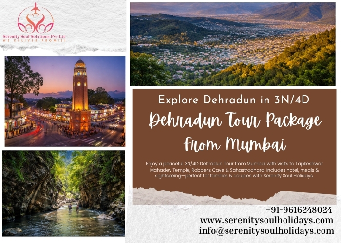  Dehradun Tour Package From Mumbai