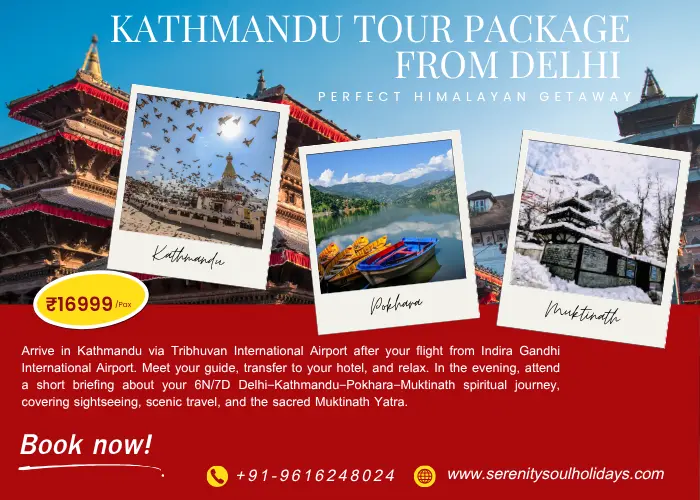  Kathmandu Tour Package From Delhi