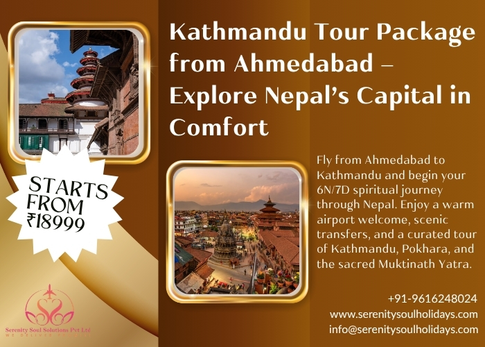Kathmandu Tour Package From Ahmedabad